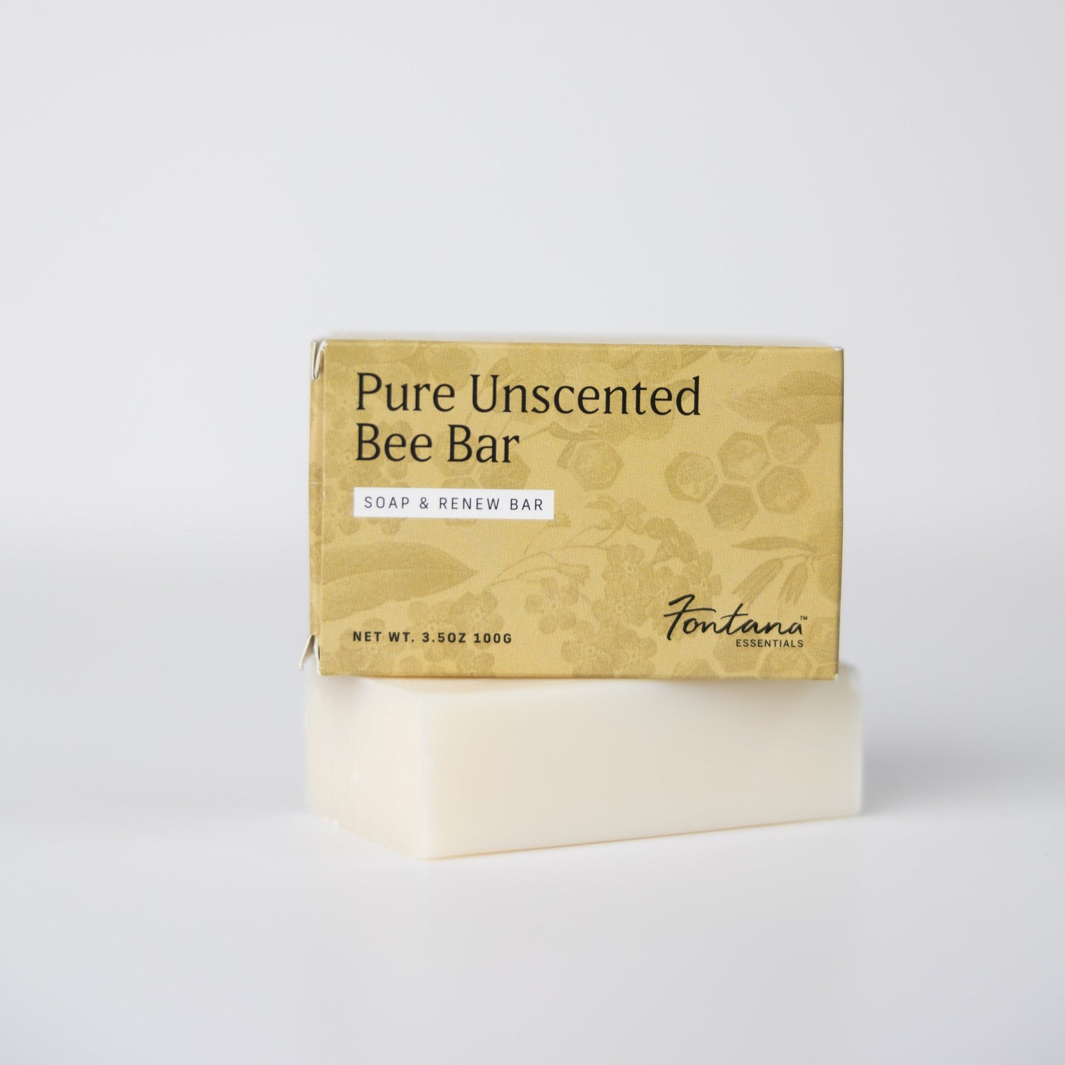 Pure Unscented Bee Bar Soap With Honey - My American Goods