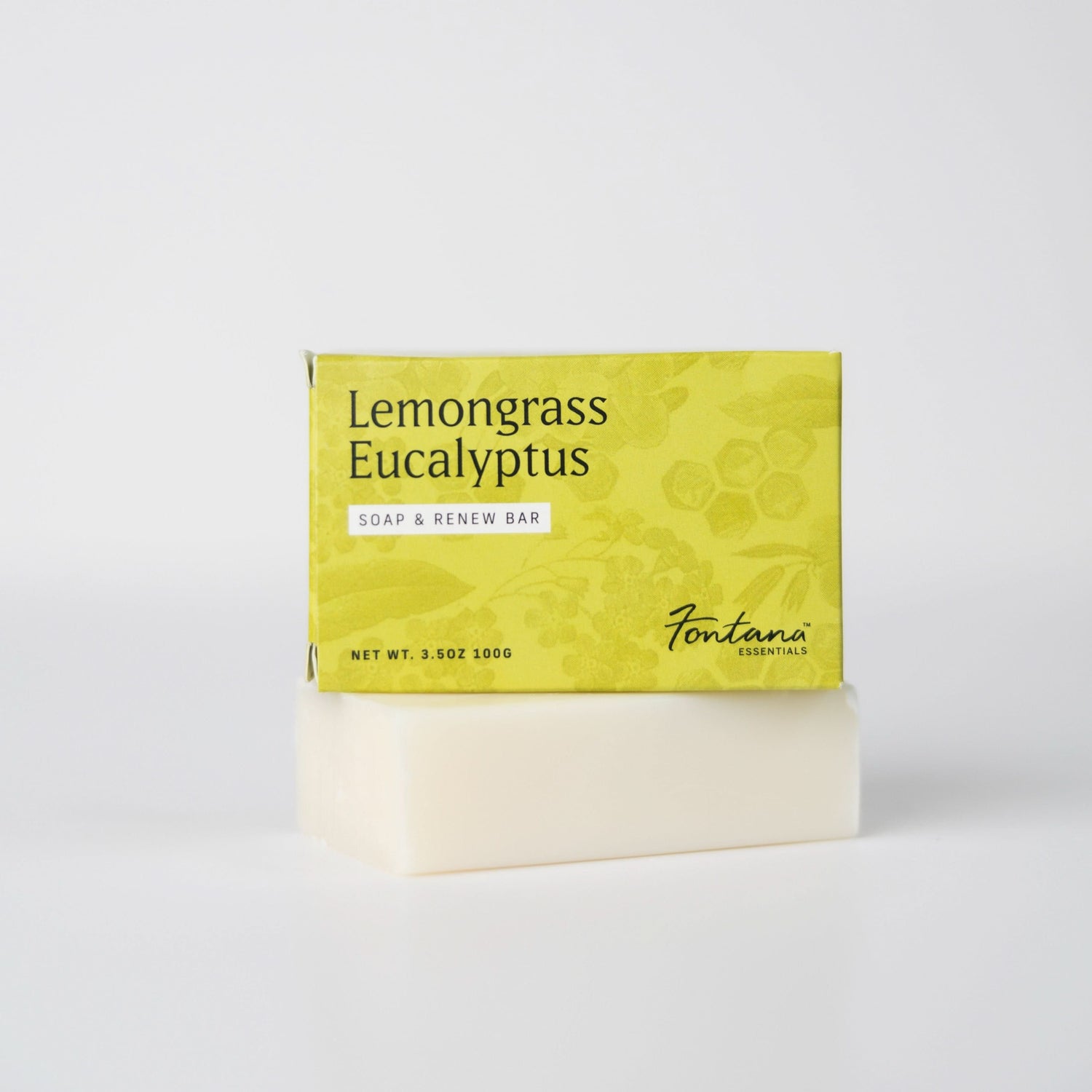 Lemongrass Eucalyptus Triple Milled Bar Soap - My American Goods
