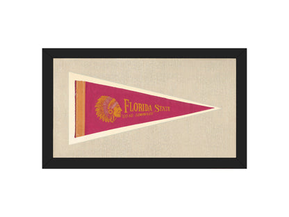 Vintage Florida State University Pennant (circa 1950s)