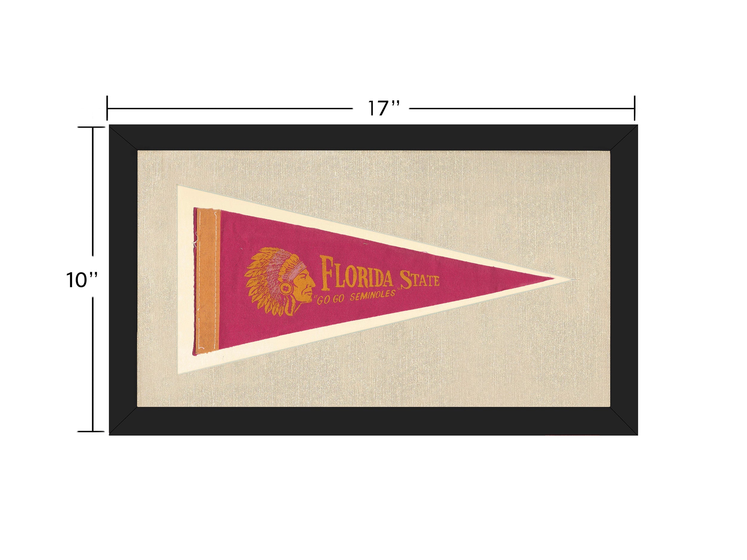 Vintage Florida State University Pennant (circa 1950s)
