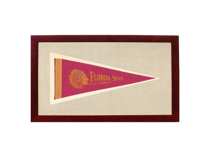 Vintage Florida State University Pennant (circa 1950s)