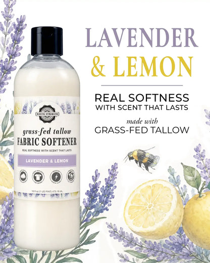 Tallow Fabric Softener | Lavender &amp; Lemon
