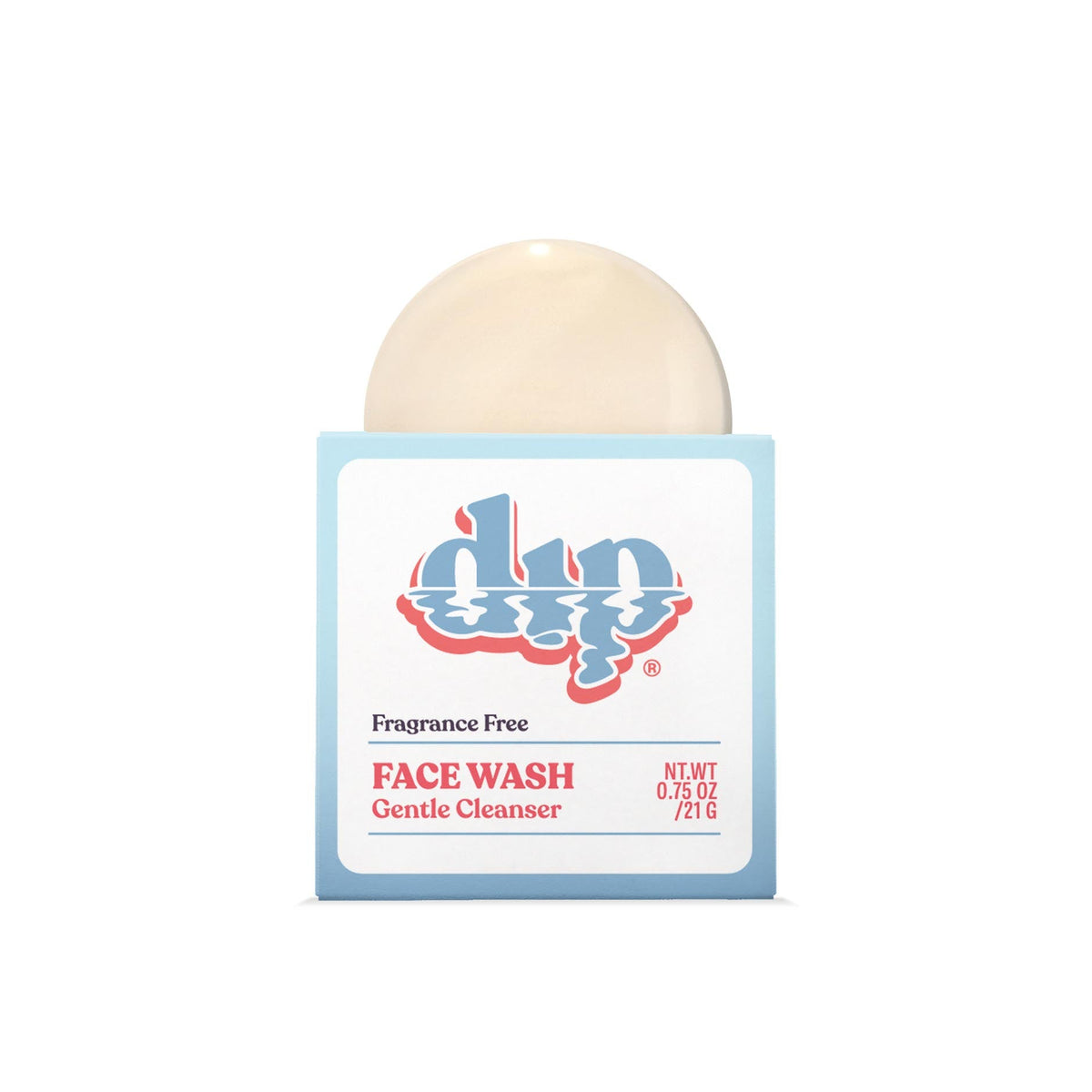 Dip Face Wash Gentle Cleansing Bar - Fragrance Free