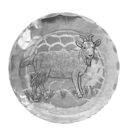 Farmhouse Goat Coaster