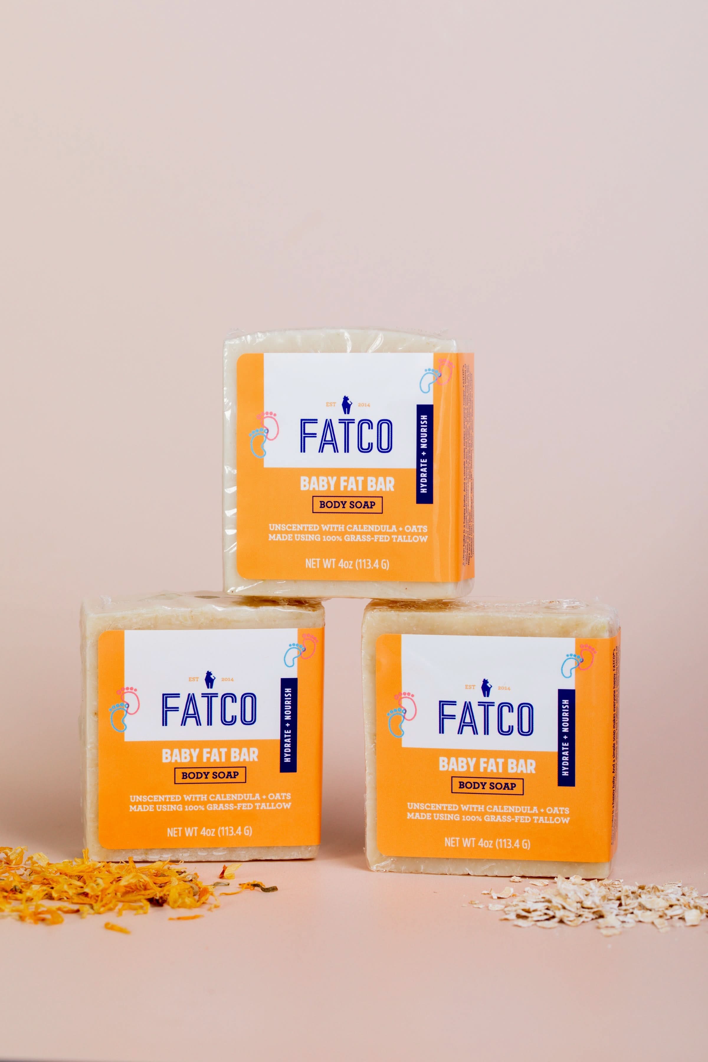 FATCO Skincare Products Baby Fat Bar, 4 Oz