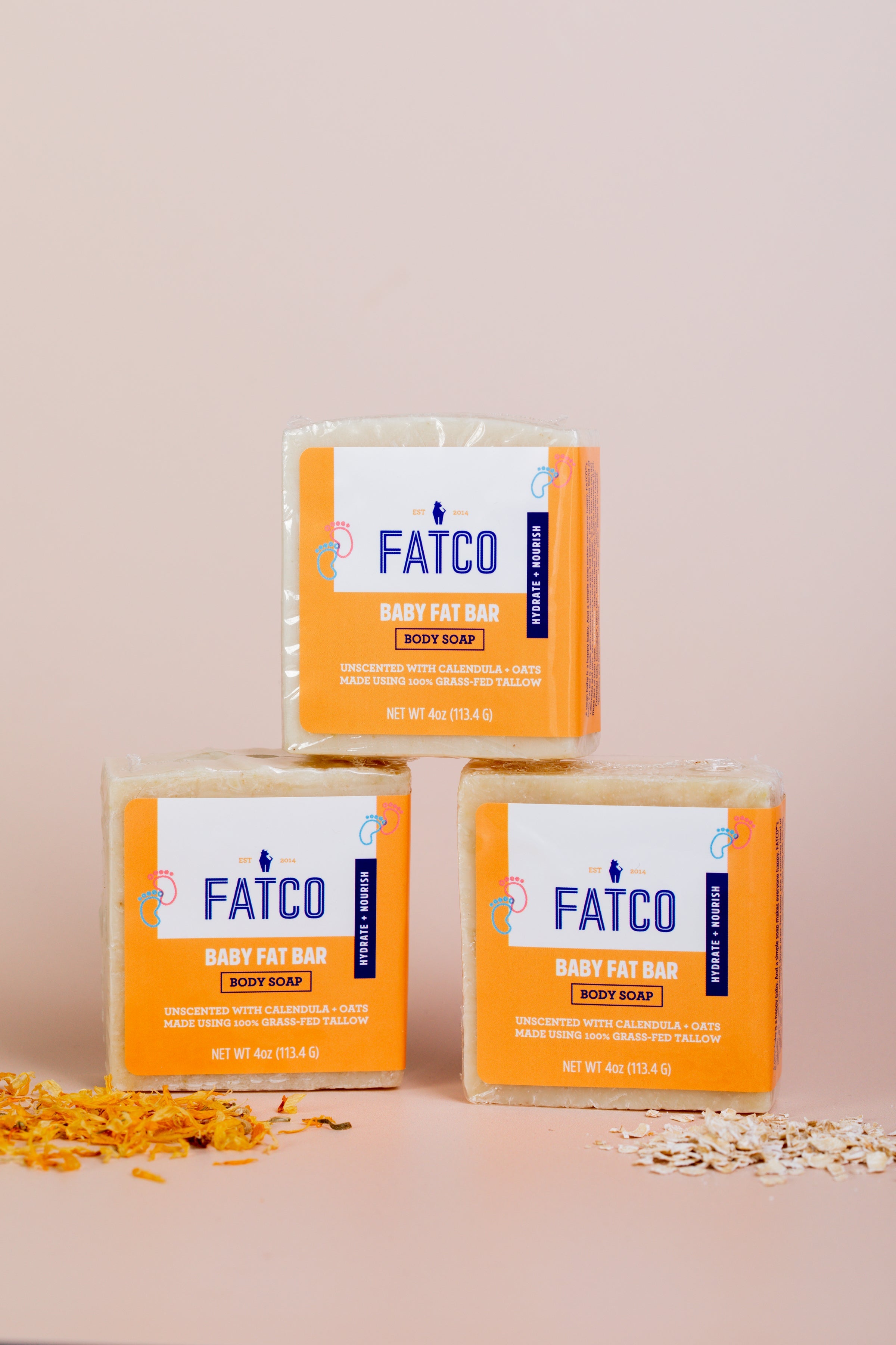 Baby Tallow Fat Bar, 4 Oz - My American Goods