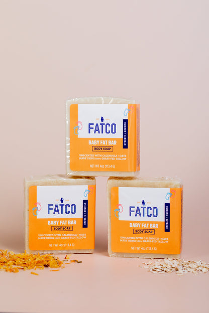 Baby Tallow Fat Bar, 4 Oz - My American Goods