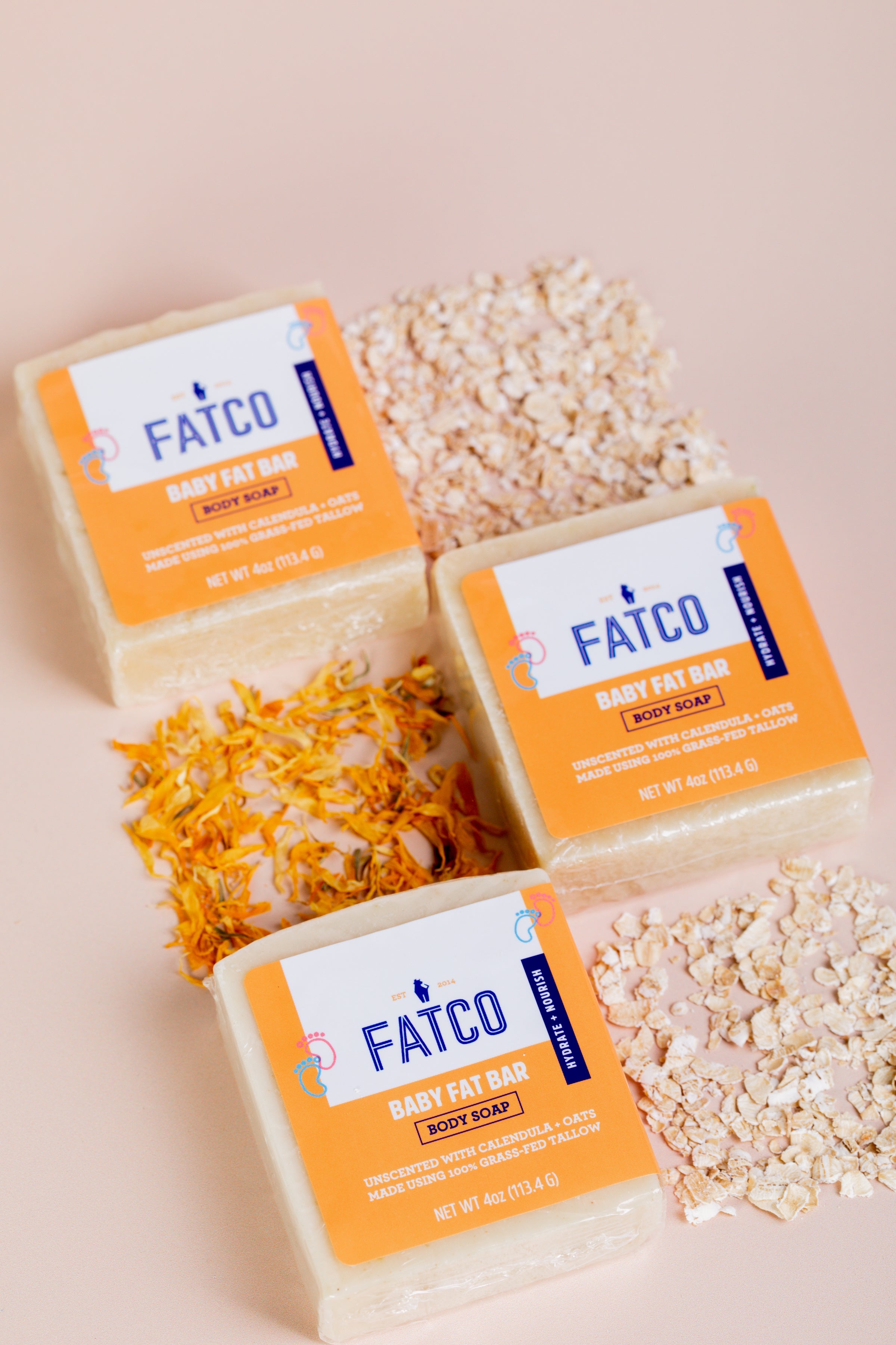Baby Tallow Fat Bar, 4 Oz - My American Goods