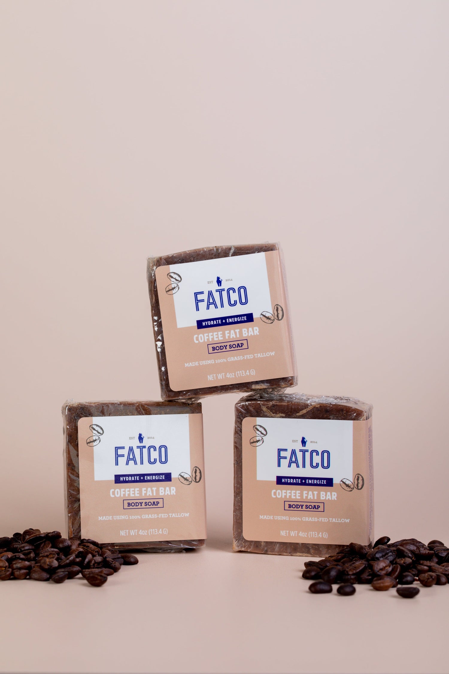 Coffee Fat Bar, 4 Oz - My American Goods