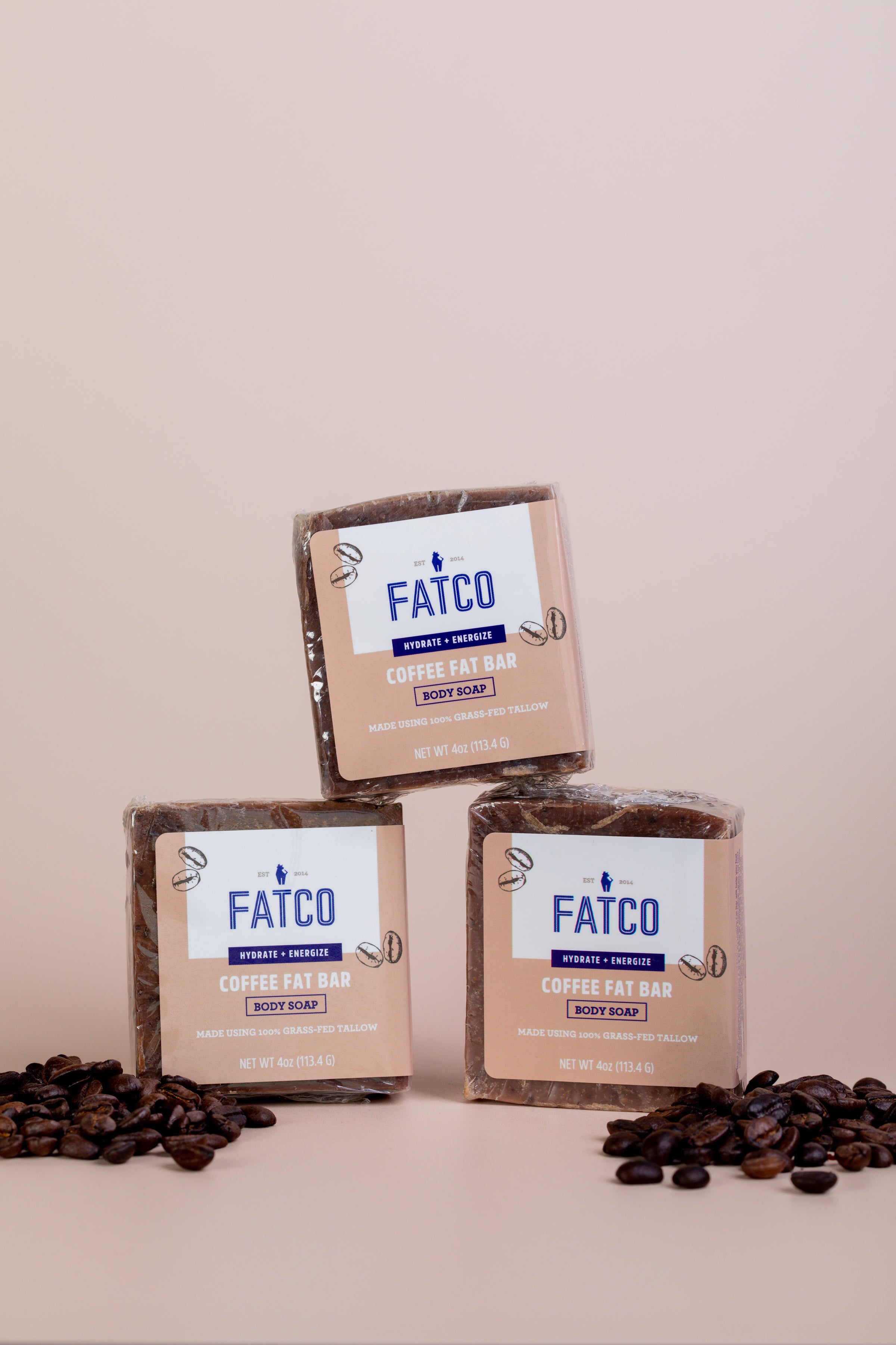 Coffee Fat Bar, 4 Oz - My American Goods