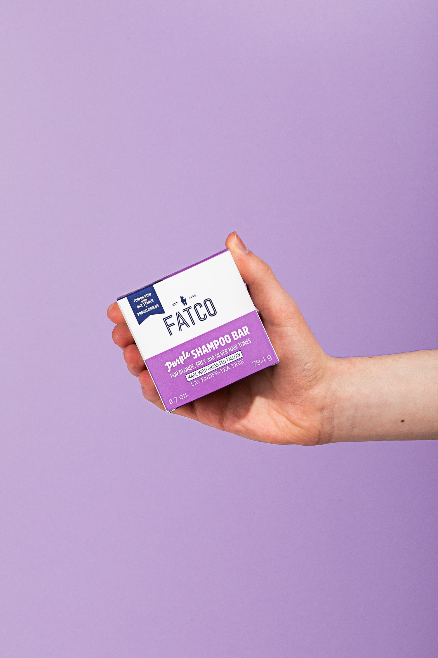 Purple Shampoo Bar - My American Goods
