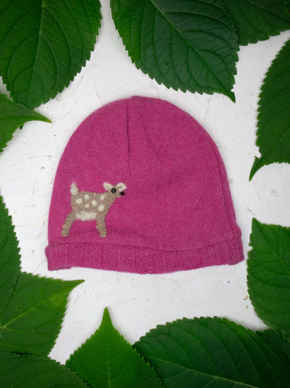 Fawn Cashmere Hat - Toddler - My American Goods
