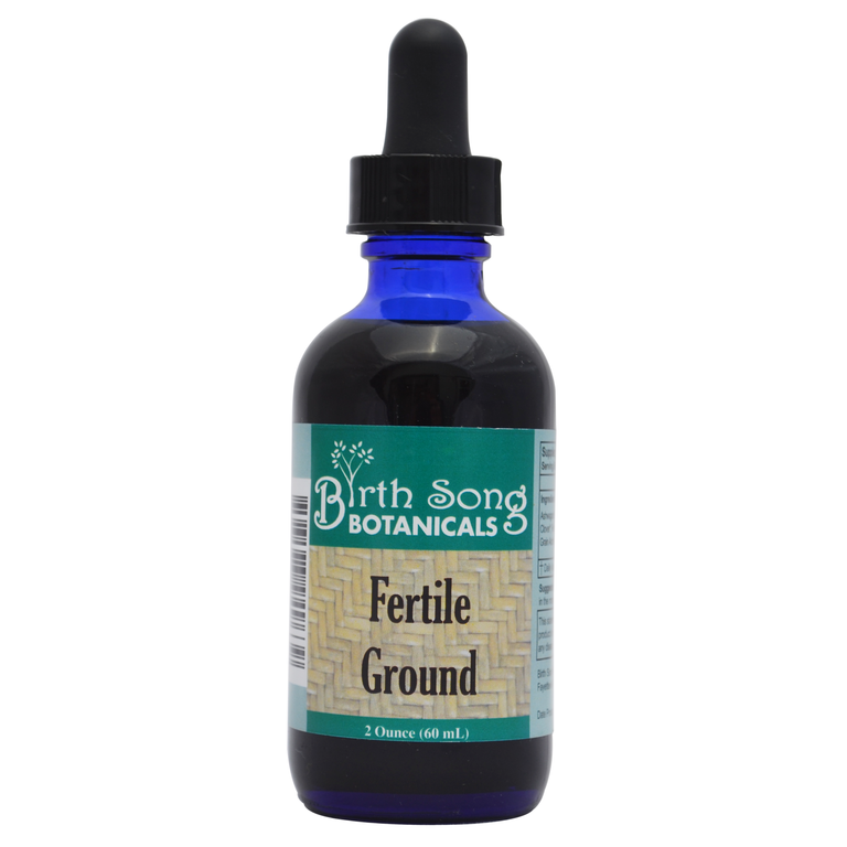 Fertile Ground Herbal Tincture To Support Women, Hormone Harmony, Natural Fertility and Conception* Herbal Support for Normal Womb Health 2 oz. - My American Goods