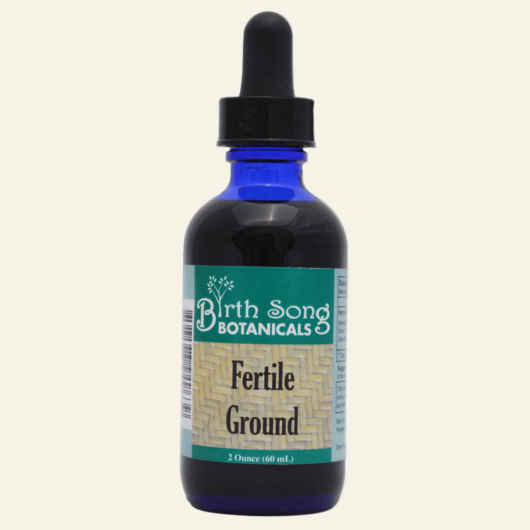 Birth Song Botanicals Co. Tinctures Default Fertile Ground Herbal Tincture – Botanical Blend for Daily Rituals (2 oz)