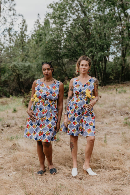 Sheet Dress in Sweet Fruits