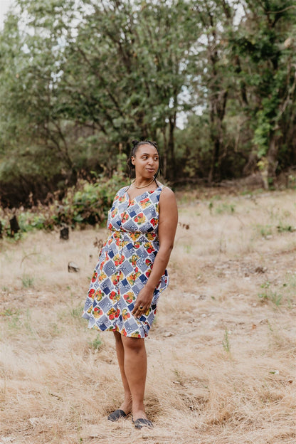 Sheet Dress in Sweet Fruits
