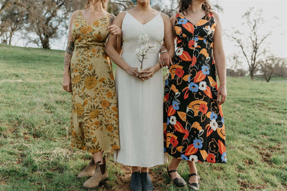 Field Day Dress Meadow Dress in Abstract Floral