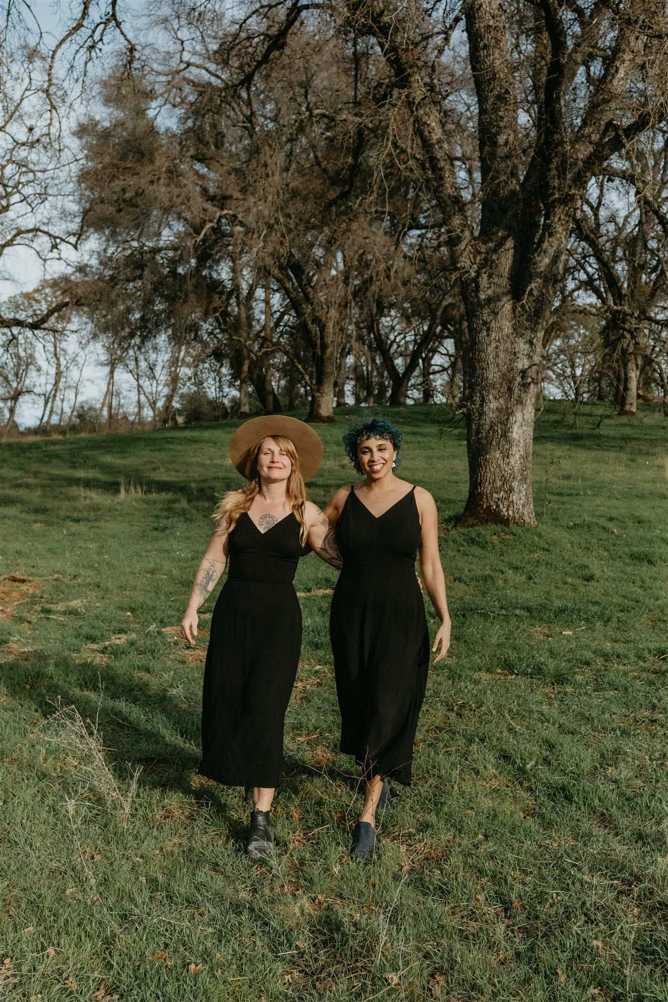 Field Day Dress Meadow Dress in Black Challis
