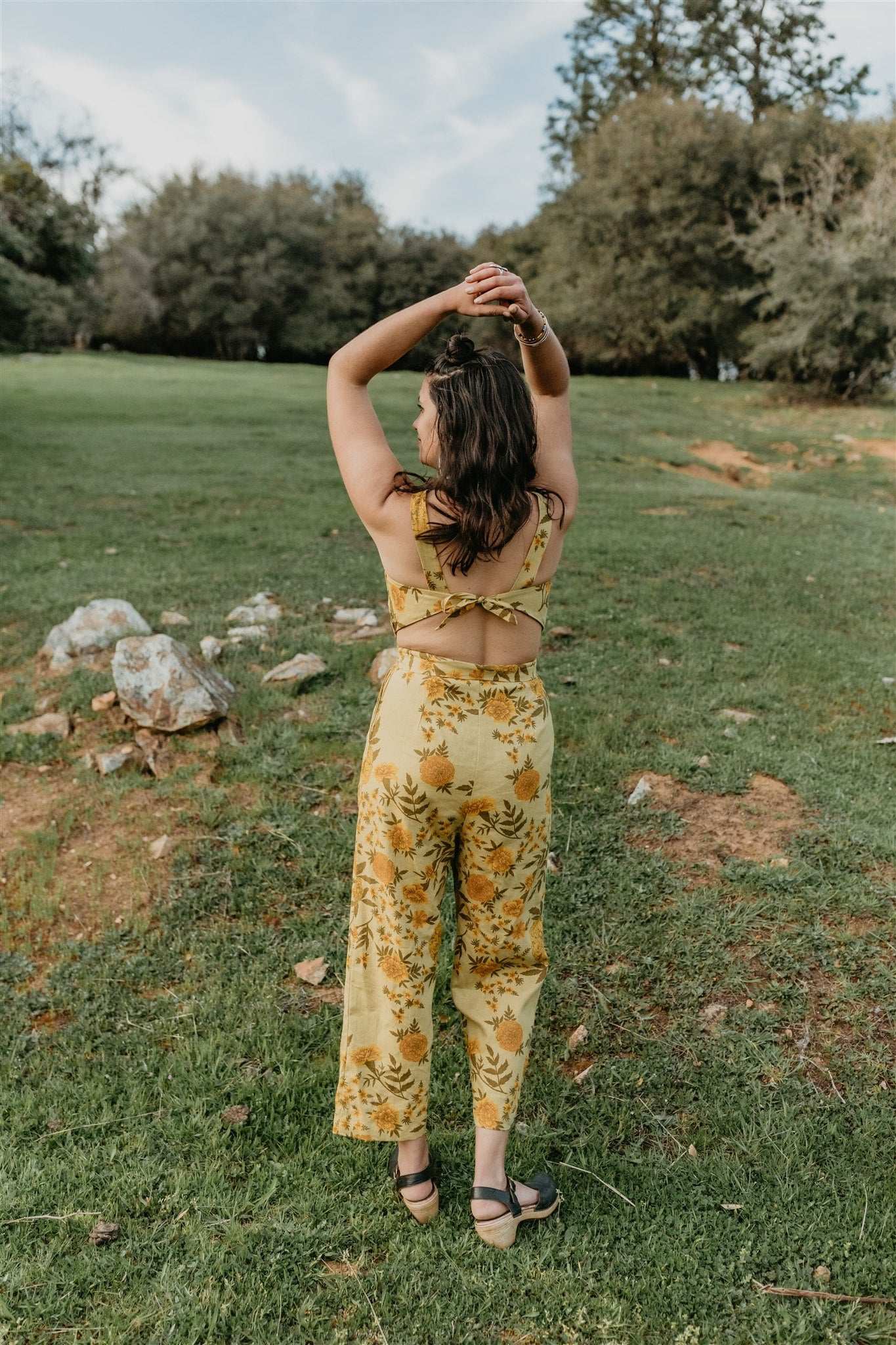 Field Day Jumpsuit Liberty Jumpsuit in Mustard Marigold