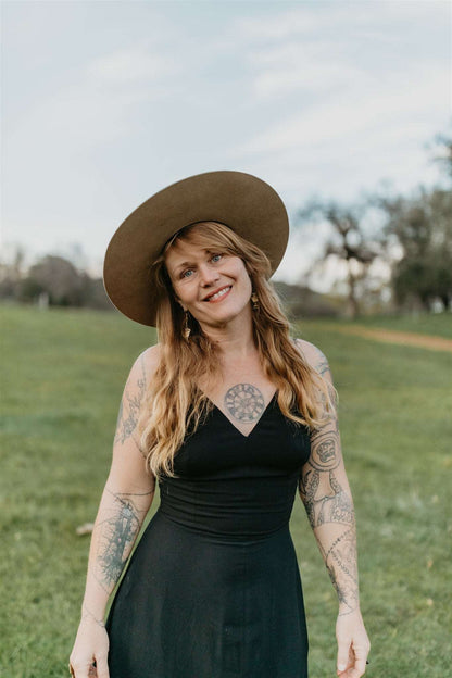 Field Day Dress Meadow Dress in Black Challis