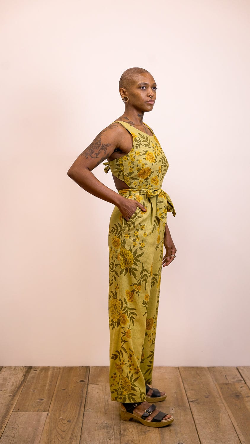 Field Day Jumpsuit Liberty Jumpsuit in Mustard Marigold