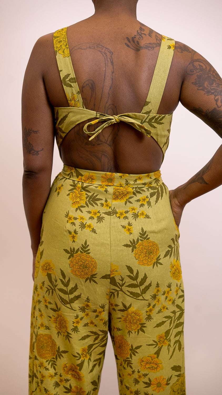Field Day Jumpsuit Liberty Jumpsuit in Mustard Marigold