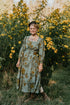 Field Day Dress Prairie Dress in Slate Marigold