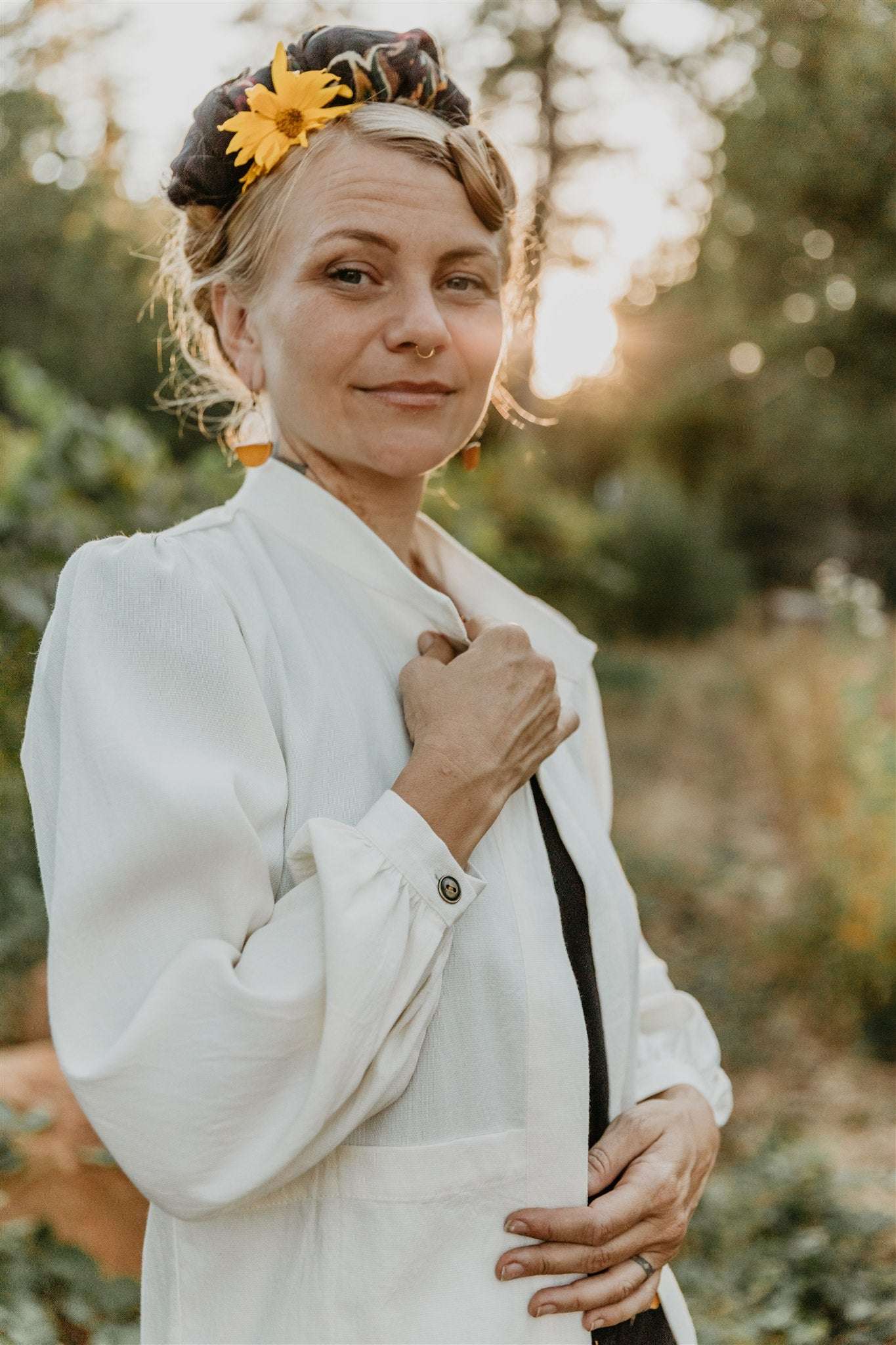 Field Day Jacket Jane Jacket in Textured White