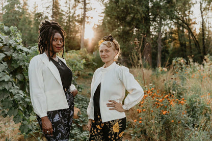 Field Day Jacket Jane Jacket in Textured White