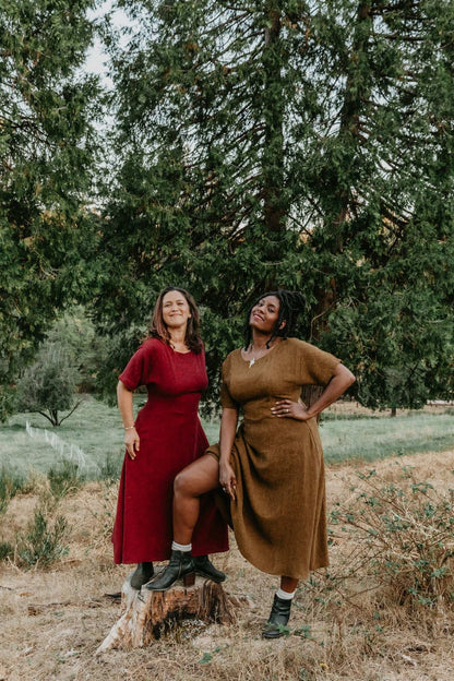 Field Day Dress Bella Dress in Ruby Checker