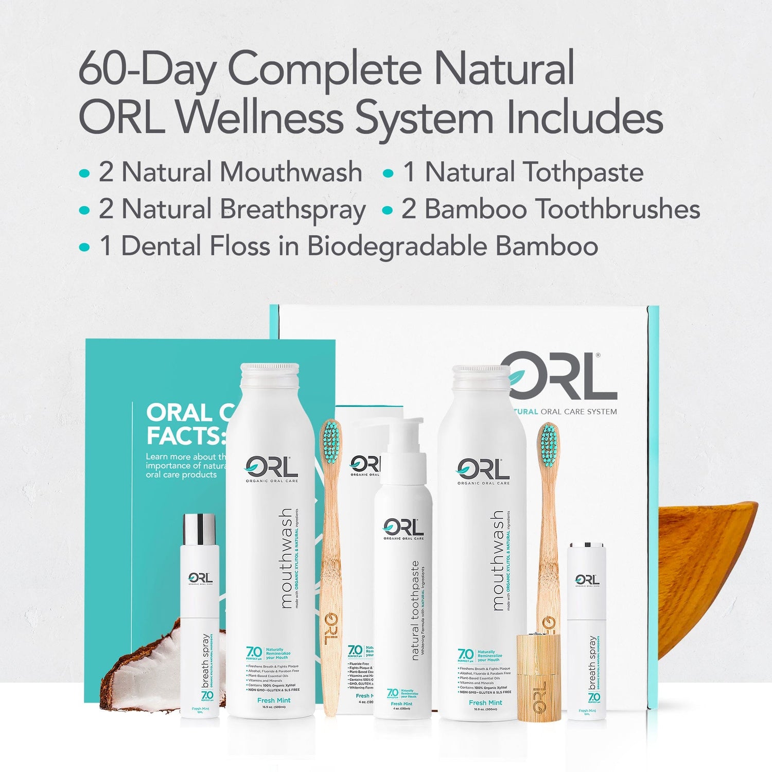 ORL Toothpaste ORL® Natural Oral Care Kit - Save 20% + FREE Shipping