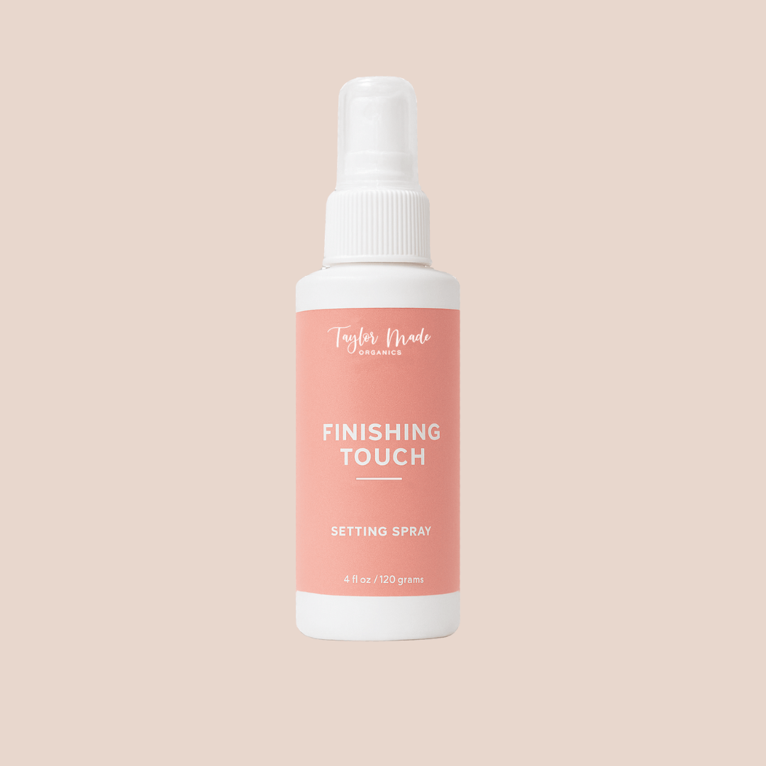 Taylor Made Organics makeup Finishing Touch Setting Spray | organic