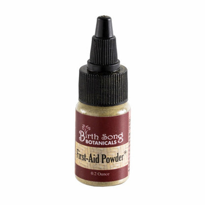Organic Herbal First Aid Powder, with Myrrh, Neem, and Yarrow - My American Goods