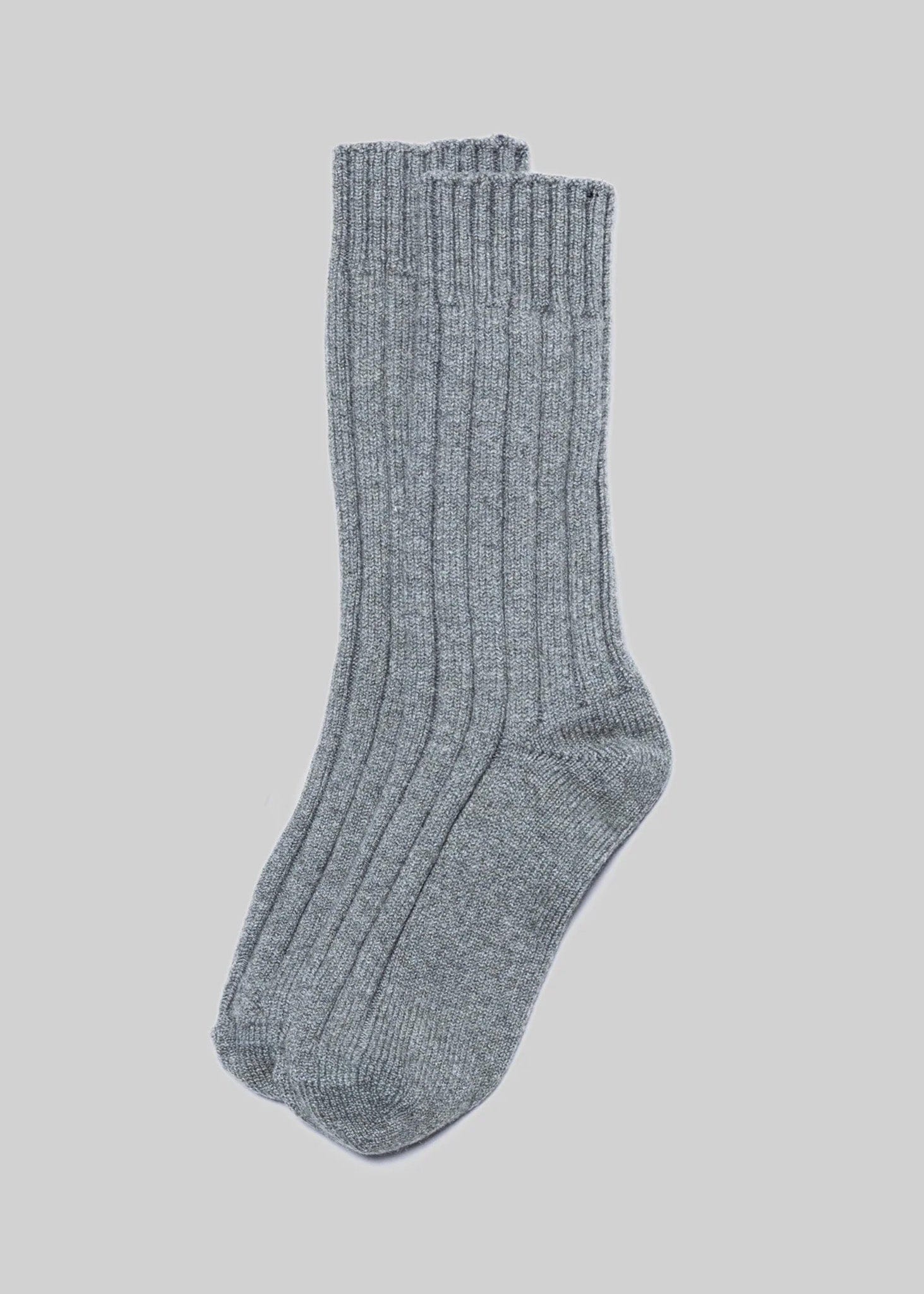 American Trench Socks Flannel Grey / m The Cashmere Oxford Sock