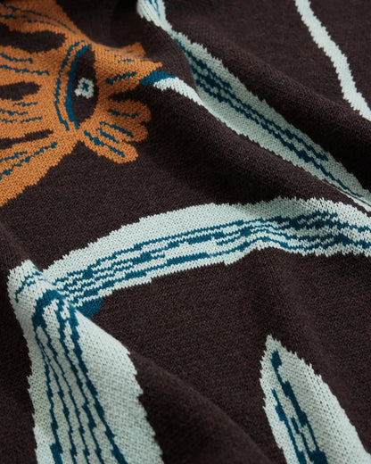 Biquette Throw Blanket Flora Vision