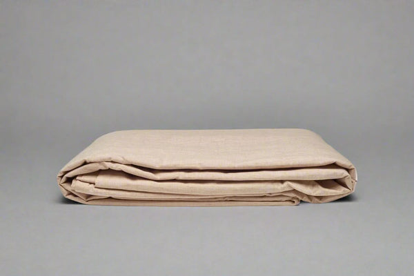 Natural Colored Cotton Duvet Cover Set - My American Goods