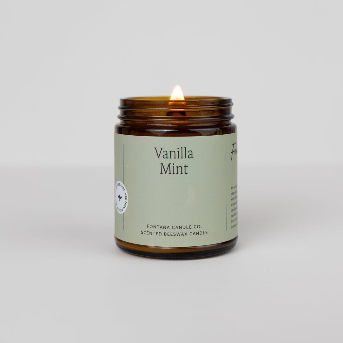 Vanilla Mint Jar Candle - My American Goods