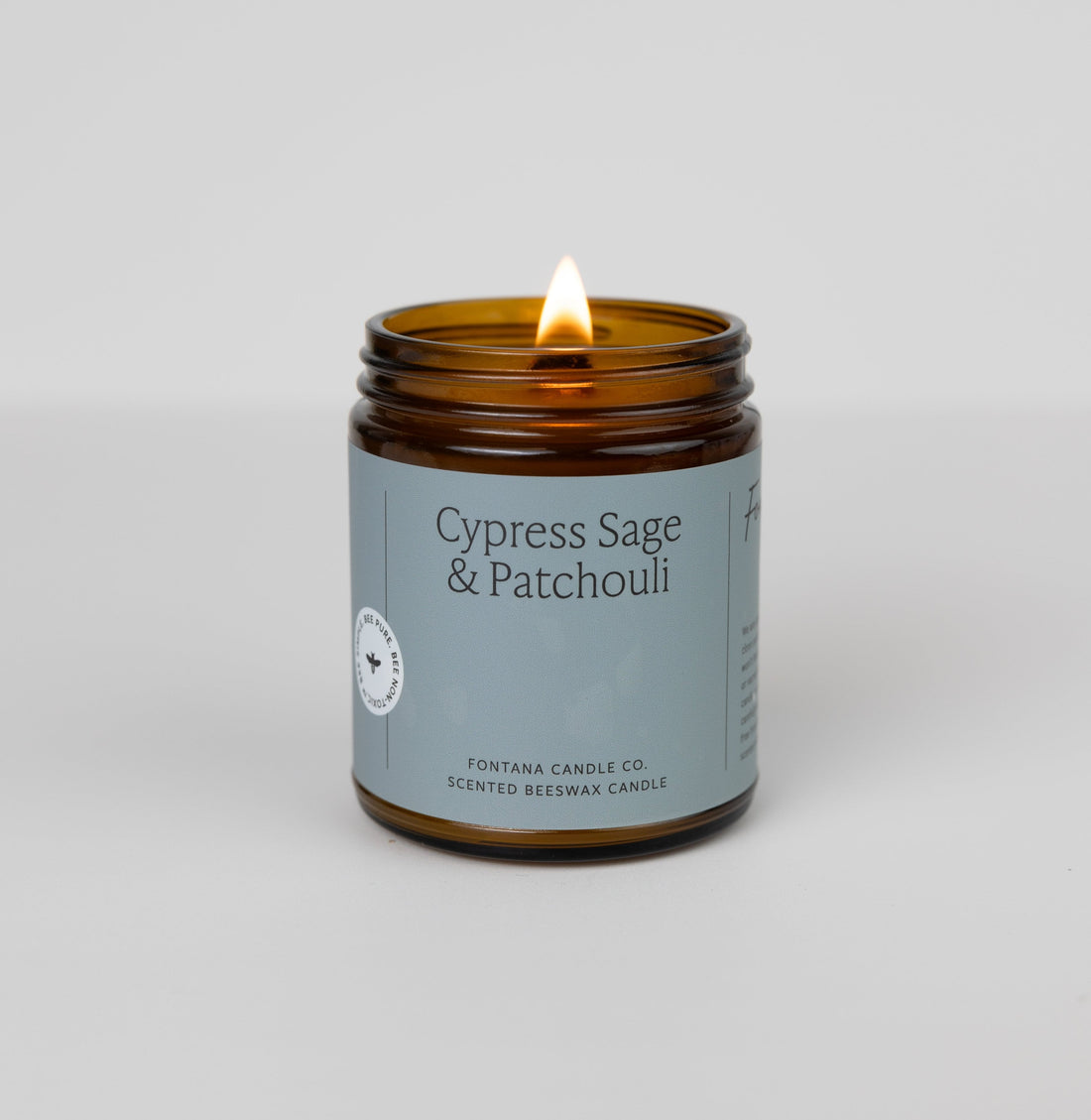 Cypress Sage &amp; Patchouli Jar Candle - My American Goods