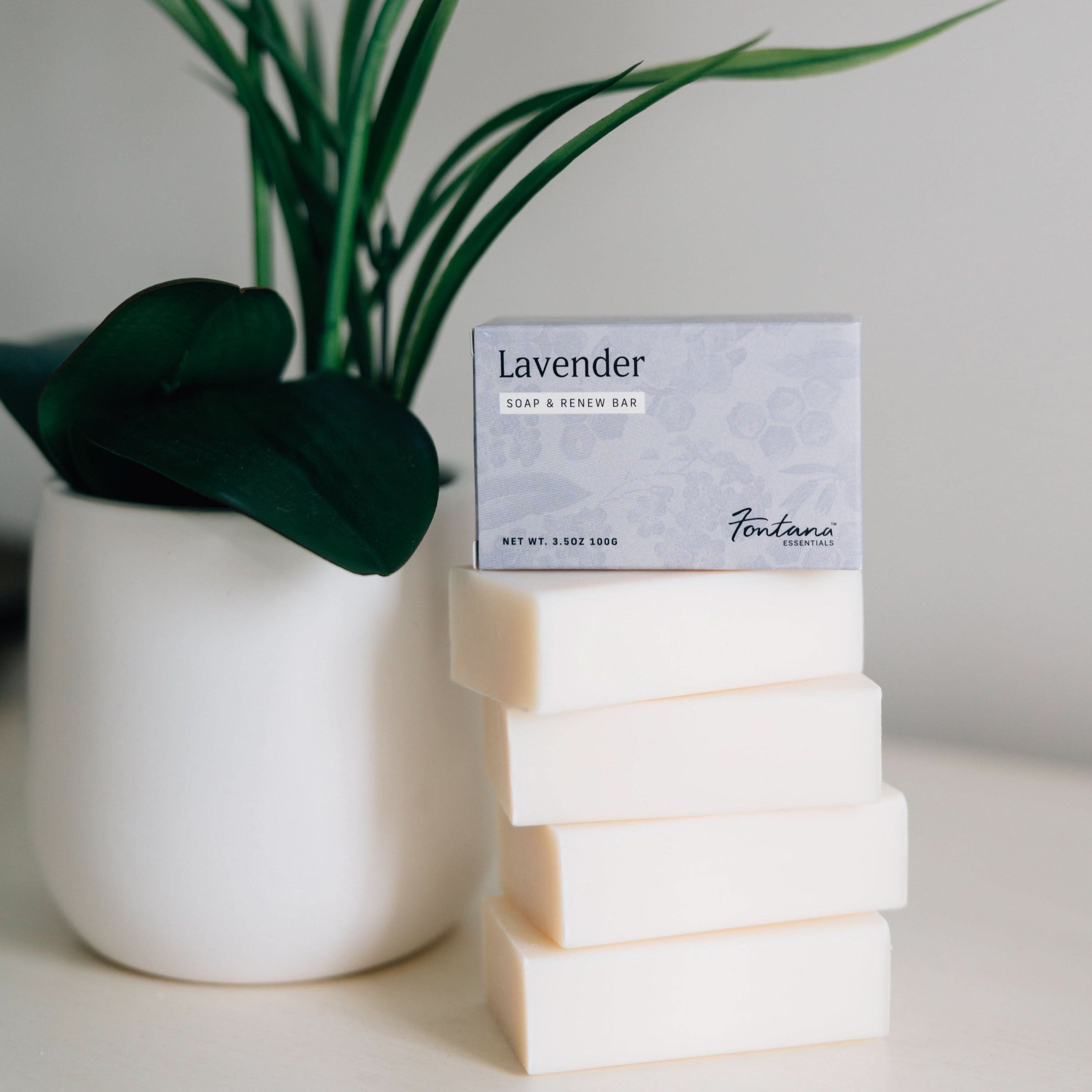 Fontana Candle Co Soap Lavender Triple Milled Bar Soap