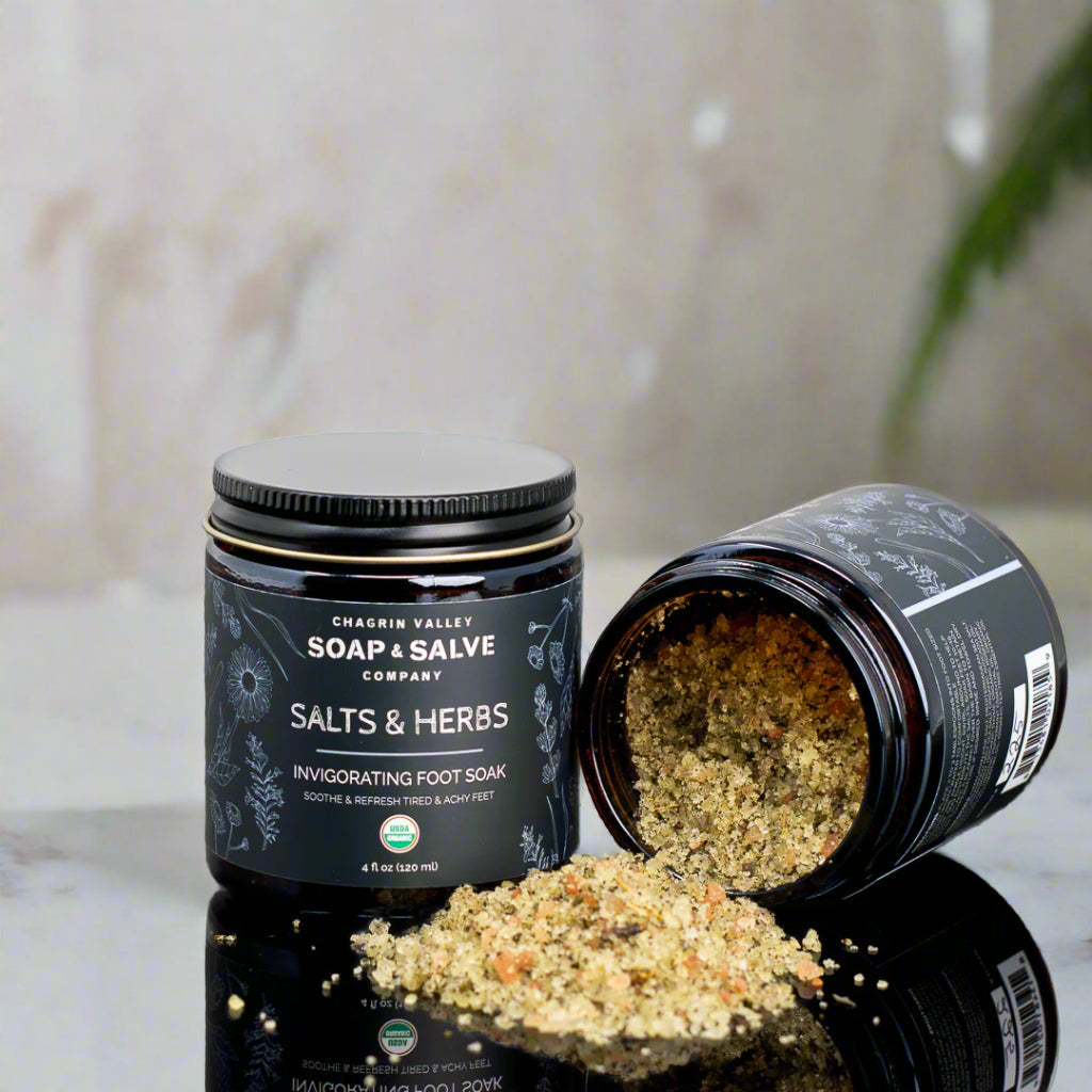 Bath Salt: Salts &amp; Herbs Foot Soak