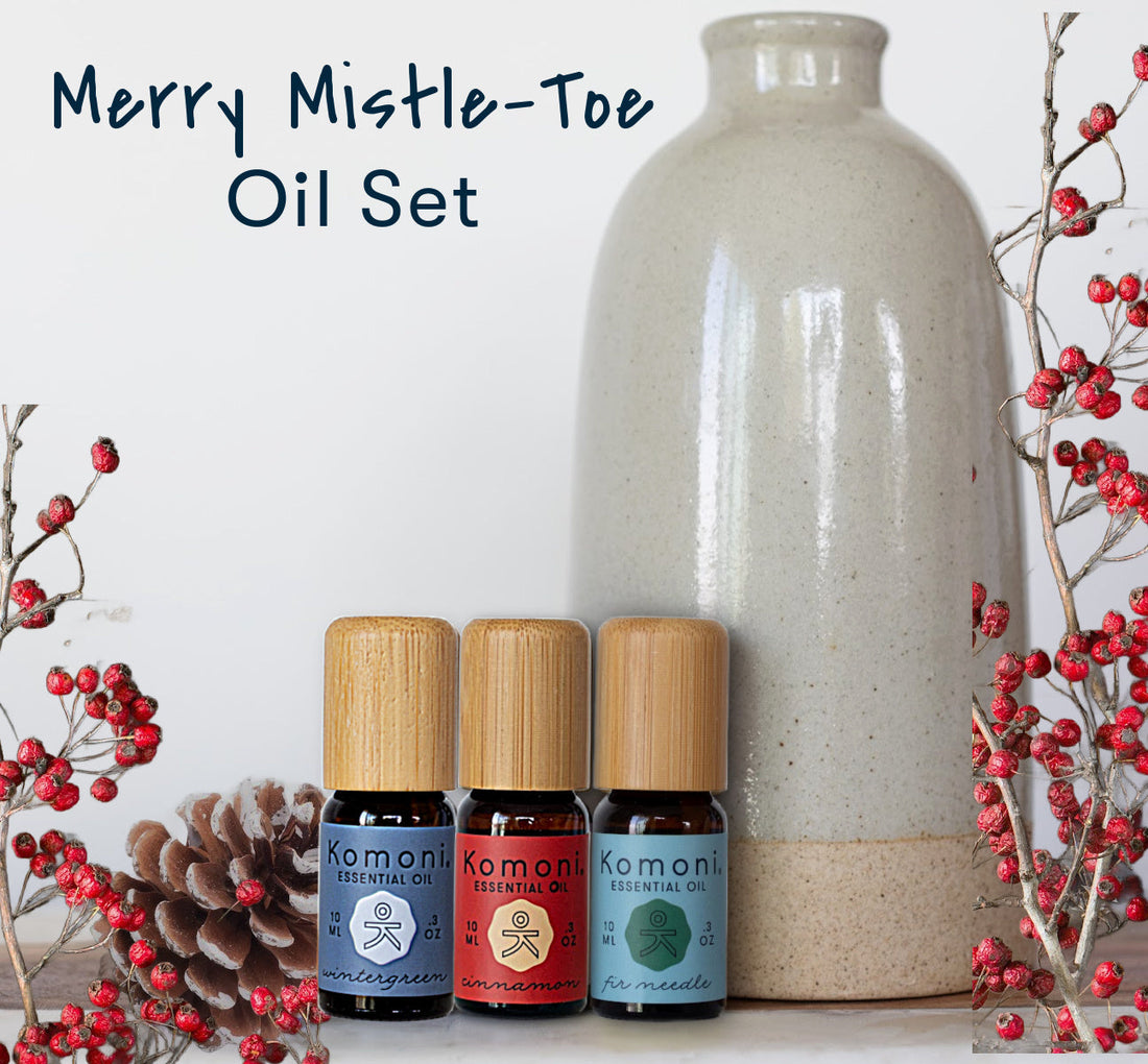 Merry Mistletoe Oil Set