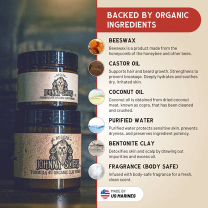 Formula 49 - Organic Clay Pomade - My American Goods
