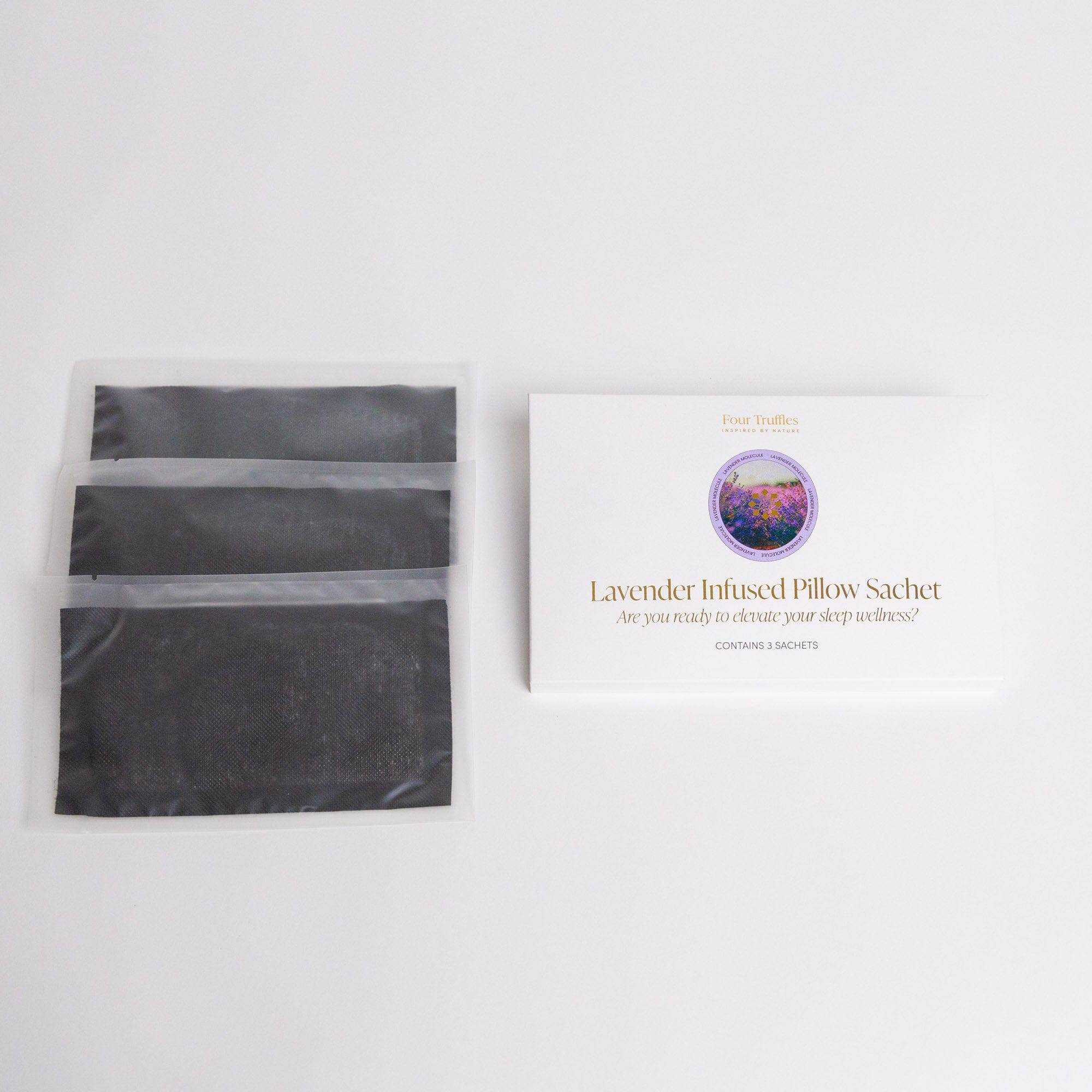 Four Truffles Pillow Sachet Lavender Infused Pillow Sachet