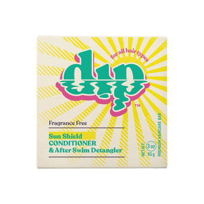 Dip Sun Shield: Conditioner Bar &amp; After Swim Detangler