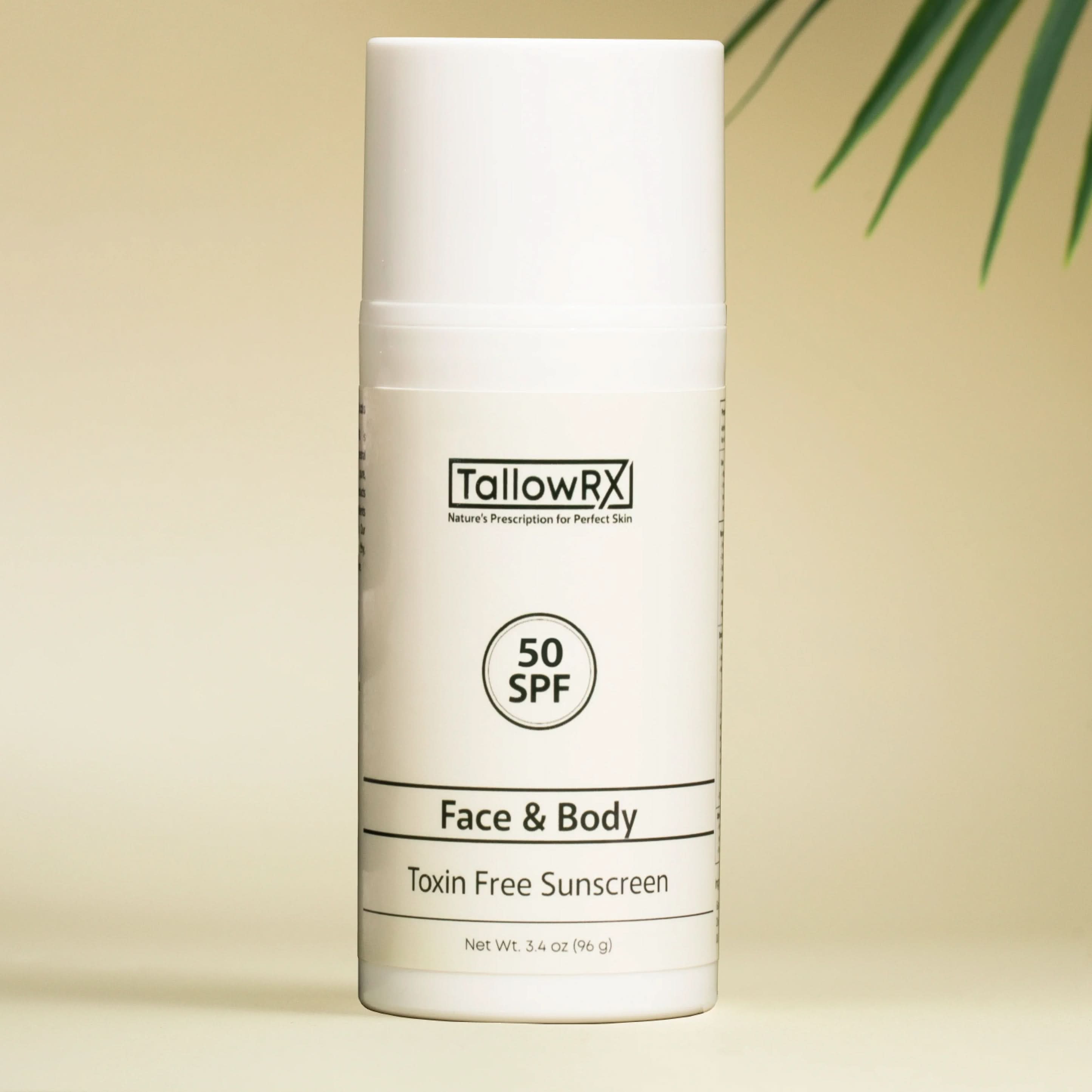 Tallow Mineral Sunscreen - 25 SPF - My American Goods