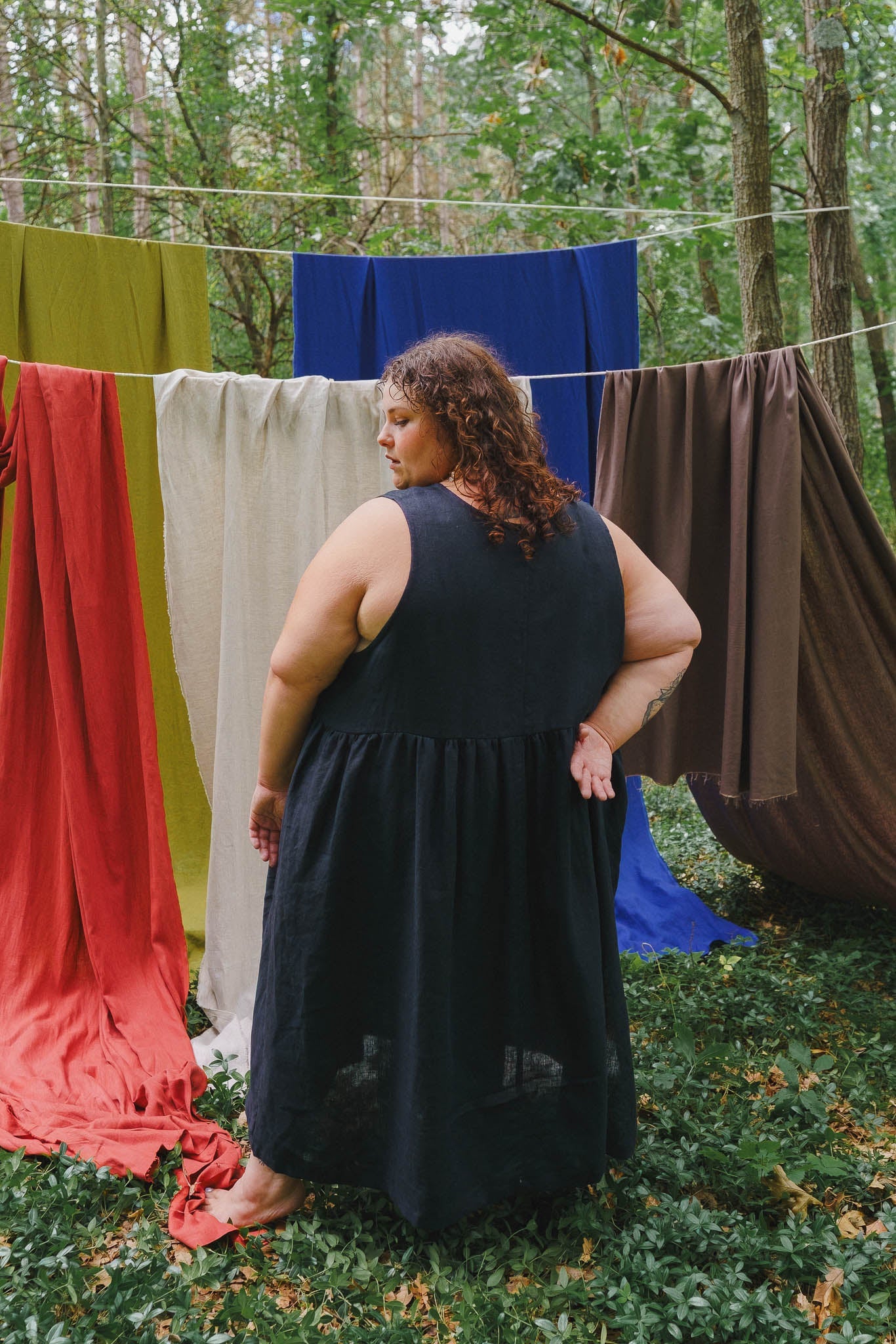 Hawthorn Dress in Black
