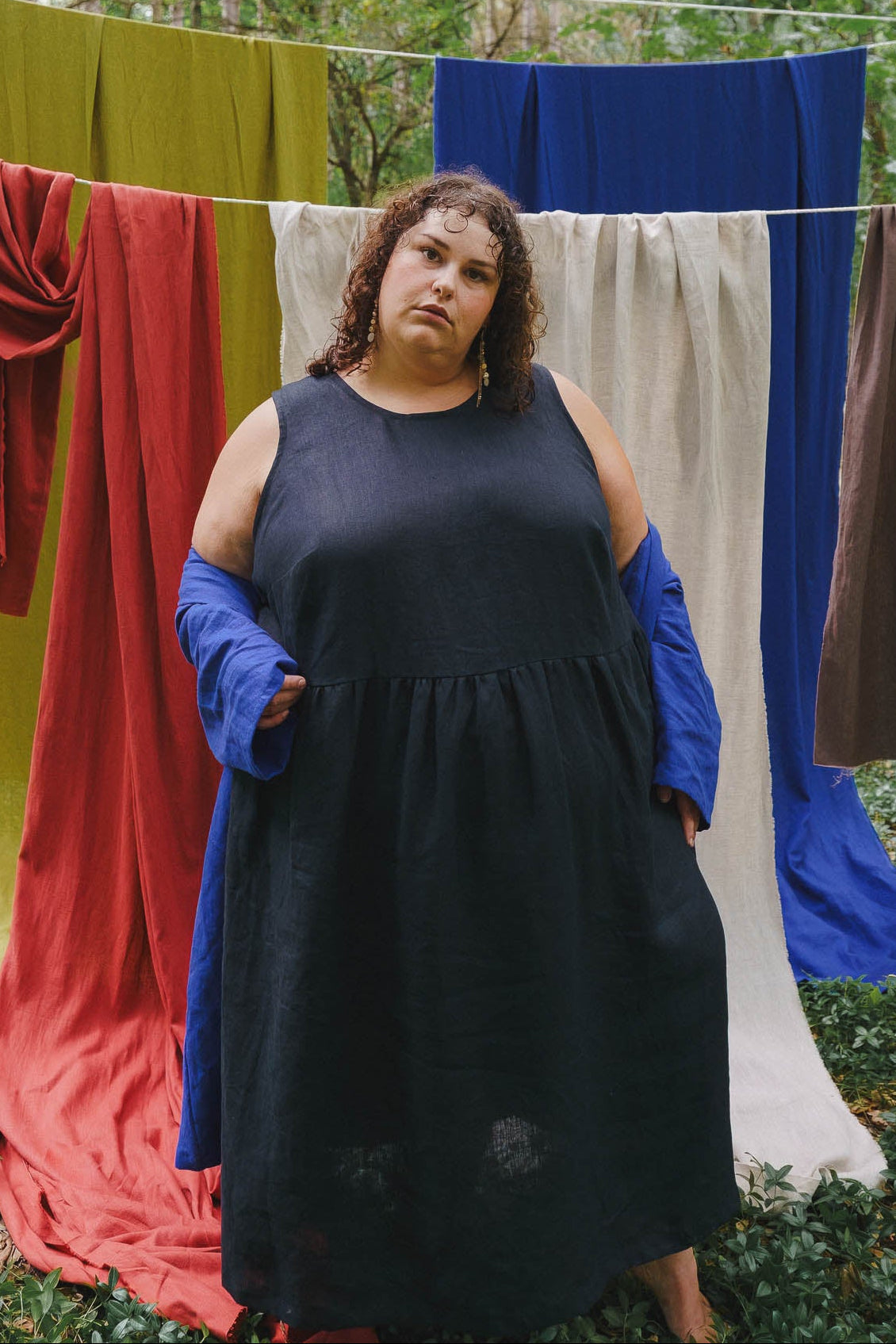 Hawthorn Dress in Black