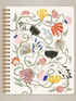 Francis Floral Big Notebook - My American Goods