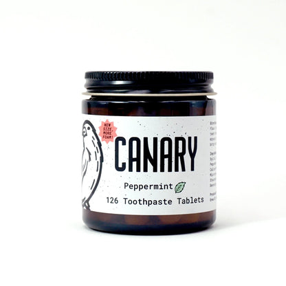 Canary Toothpaste Tablets Peppermint Toothpaste Tablets