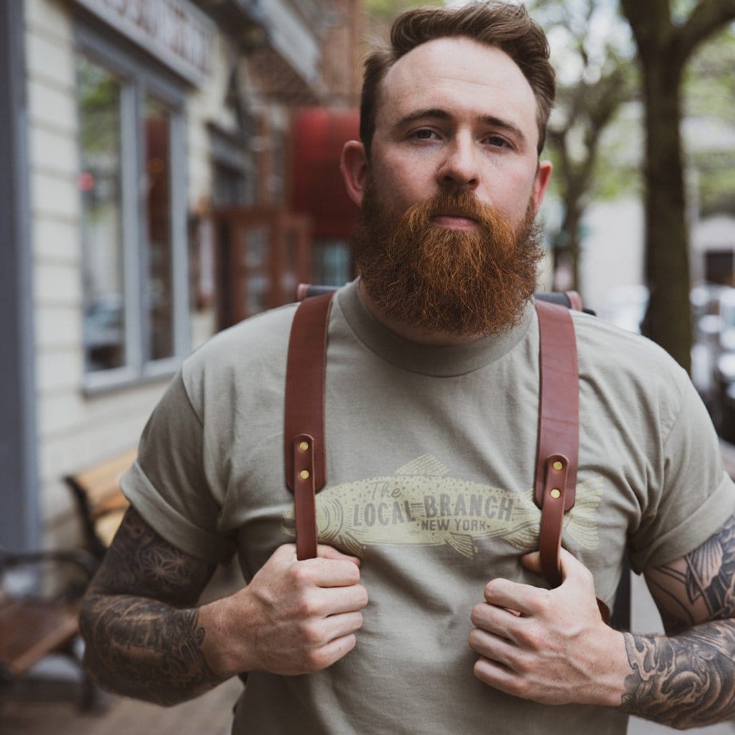 The Local Branch Leather Adventurer Rucksack - USA Made